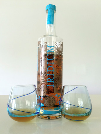 Iridium Gold Rum Tasting Glasses